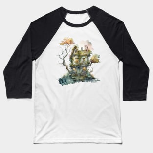 Goblincore house creepy cute house Baseball T-Shirt